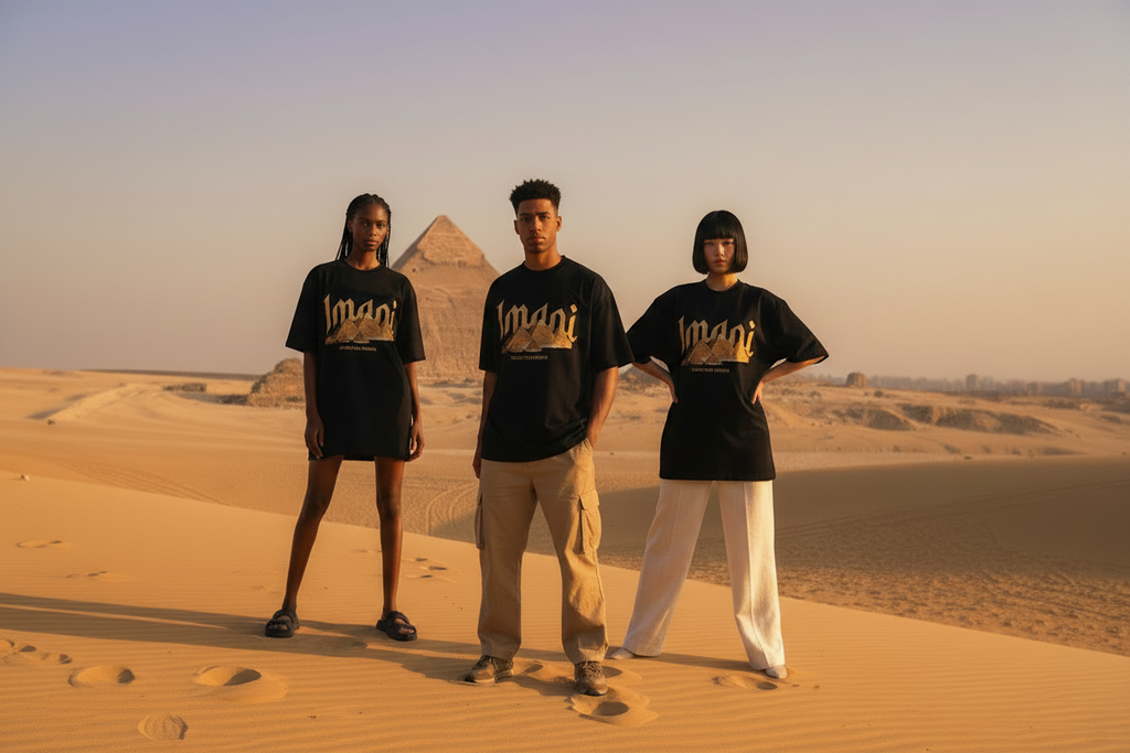 EGYPTIAN PYRAMIDS T-SHIRT